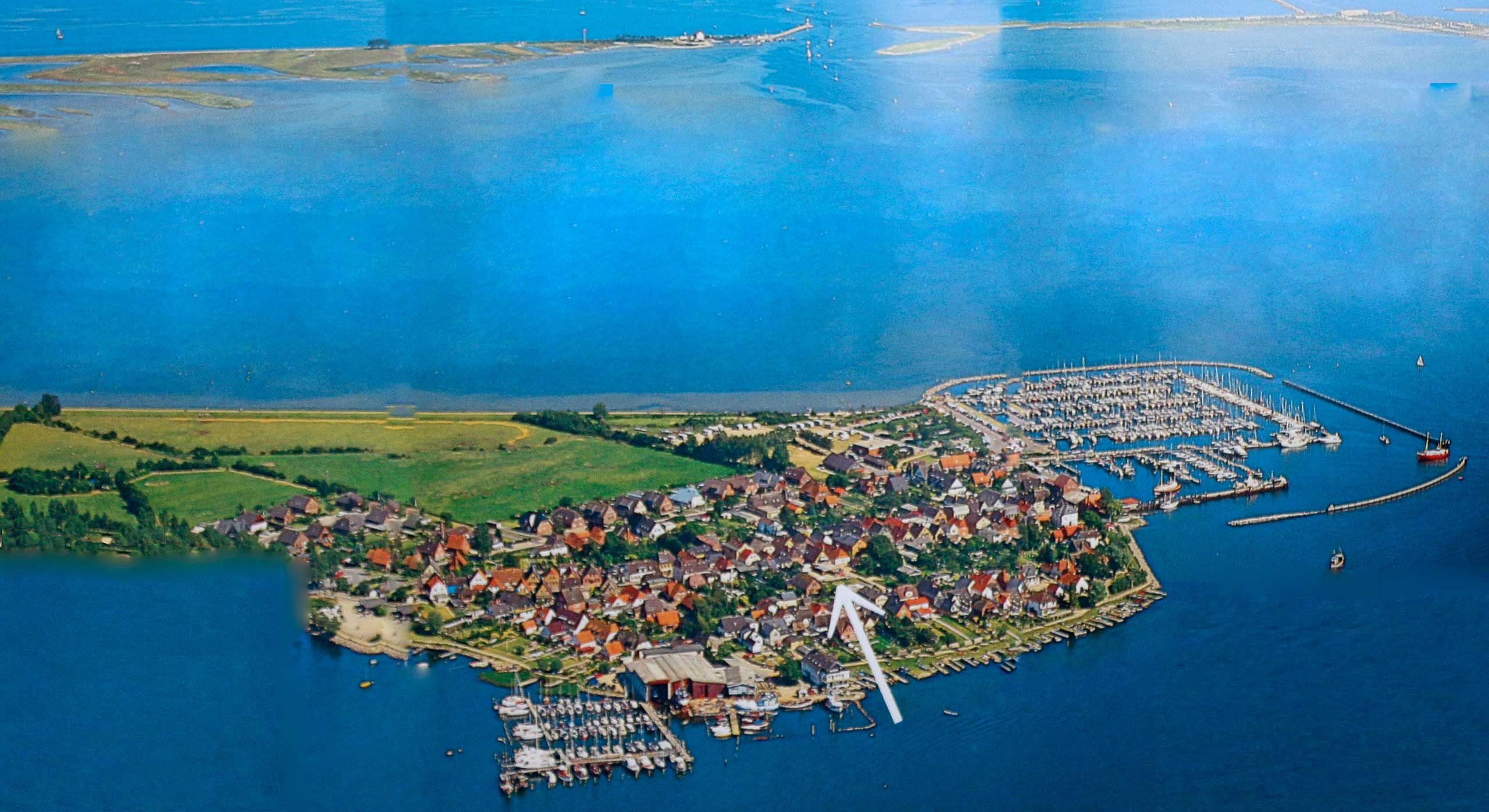 Luftbild Maasholm